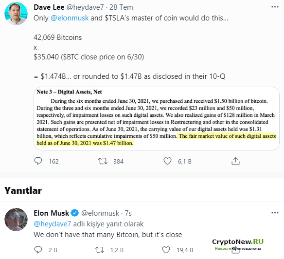 Балансовые отчеты Tesla и SpaceX!