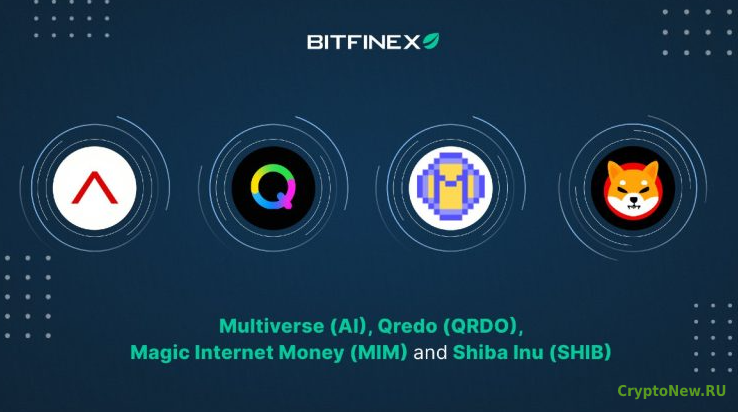 Bitfinex объявила, что внесет в список криптовалюту Shiba Inu.