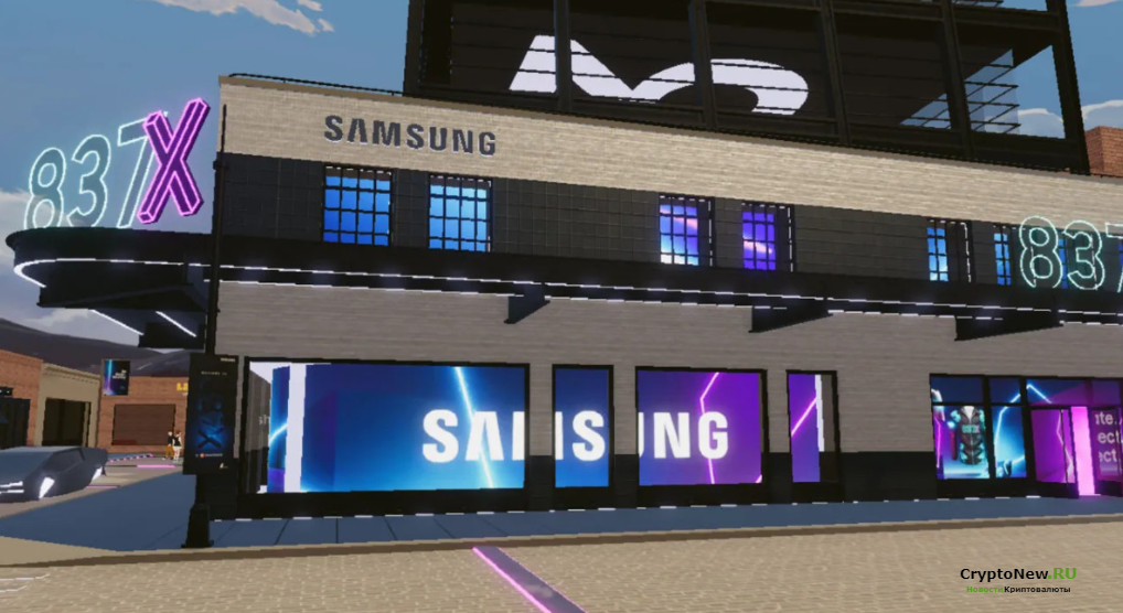 Samsung открывает свой интернет-магазин в Metaverse.