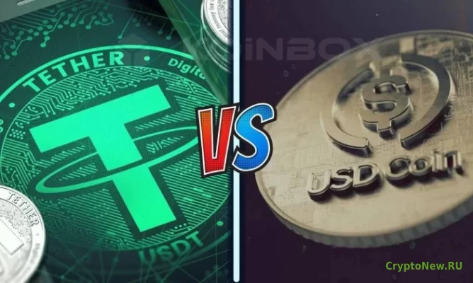 Tether против USD Coin: какой проект стейблкойн лучше?